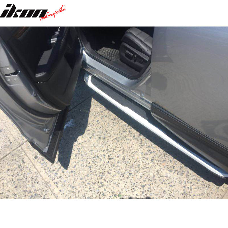 2017-2022 Honda CRV CR-V OE Style Silver Side Running Board Aluminum