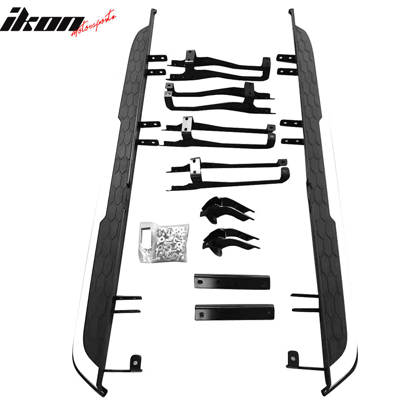 2017-2022 Honda CRV CR-V OE Style Silver Side Running Board Aluminum