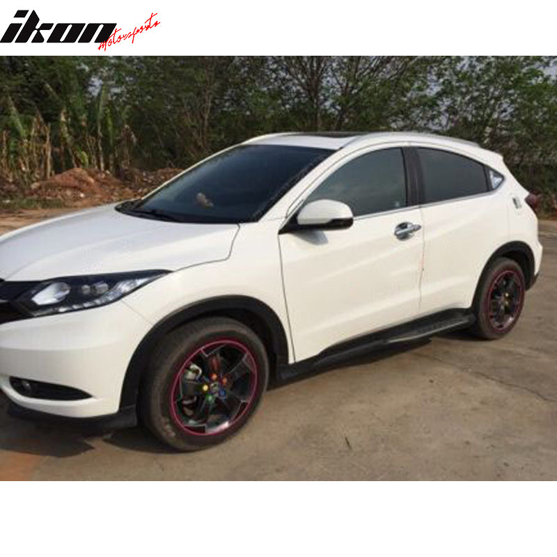 2014-2018 Honda Vezel HRV OE Style Silver Running Boards Aluminum ABS