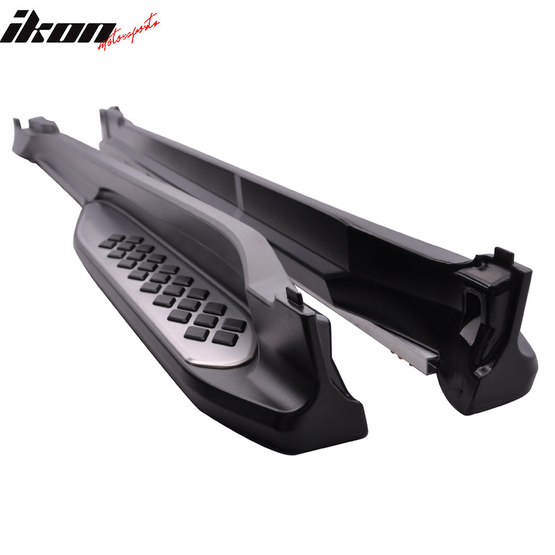 2014-2018 Honda Vezel HRV OE Style Silver Running Boards Aluminum ABS