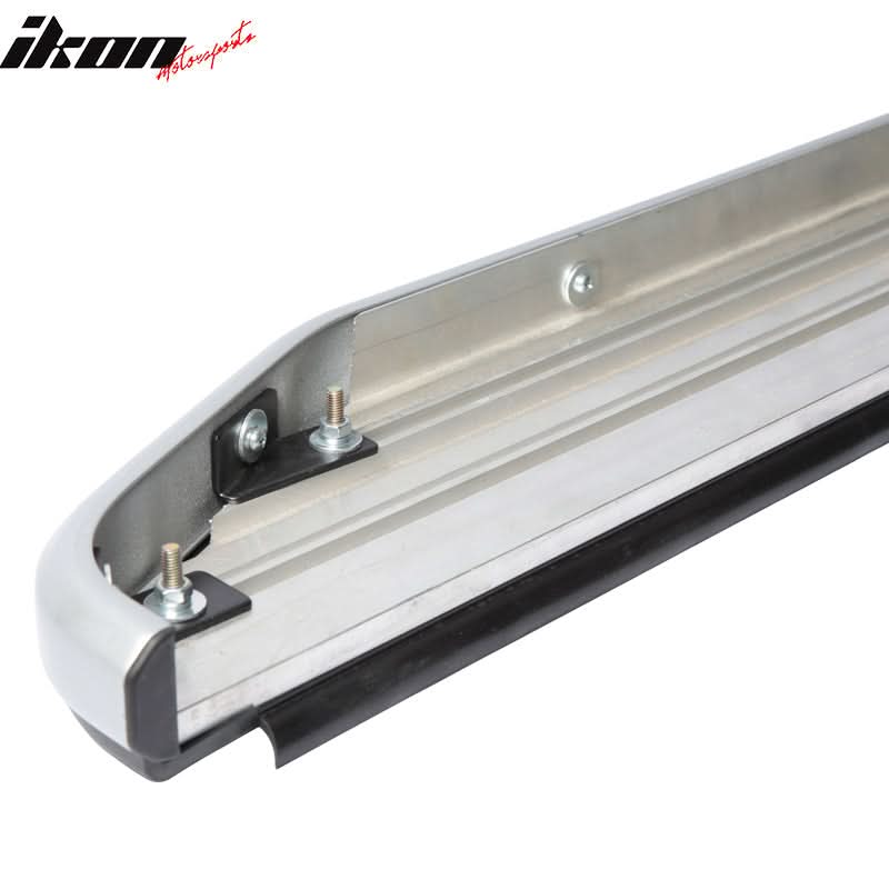 2009-2013 Infiniti FX35 FX50 OE Style Silver Running Board Aluminum