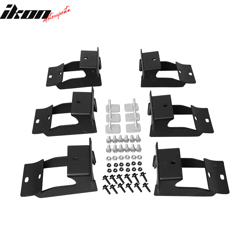 2011-2017 Jeep Grand Cherokee OE Style Black Running Board Aluminum