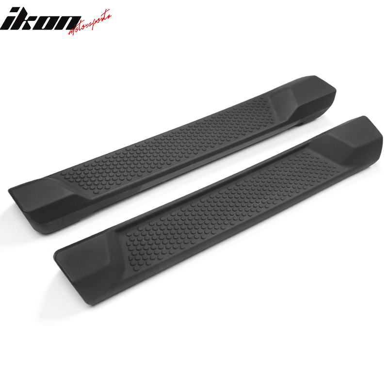 2018-2024 Jeep Wrangler JL 2 Door OE Textured Black Running Boards ABS