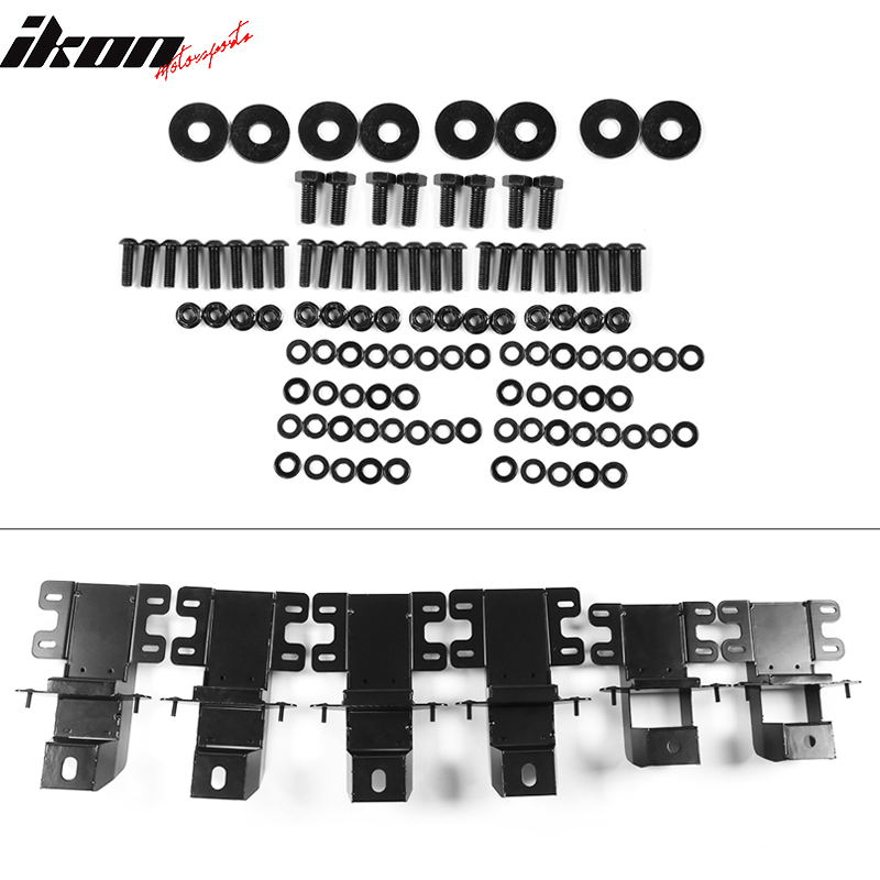 2018-2024 Jeep Wrangler JL 4-Door OE Textured Black Running Boards ABS