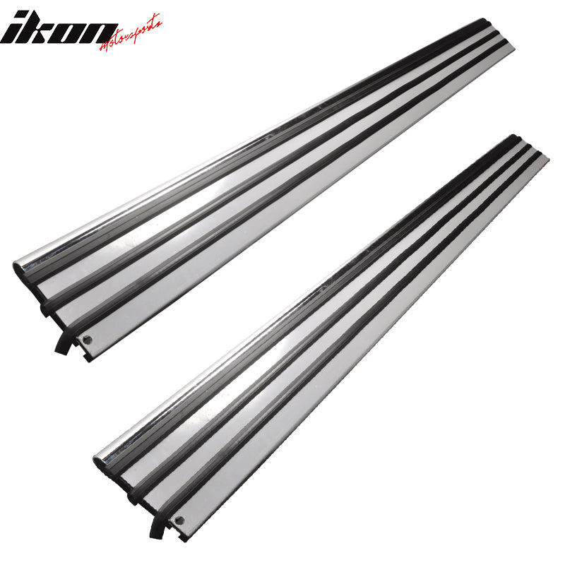 2002-2005 Mercedes Benz G500 G55 OE Polish Aluminum Running Boards