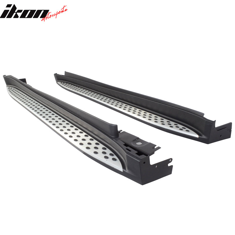 2006-2011 Benz W164 ML320 ML350 ML550 OE Silver Running Board Aluminum