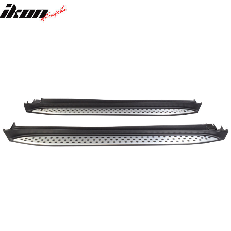 2006-2011 Benz W164 ML320 ML350 ML550 OE Silver Running Board Aluminum