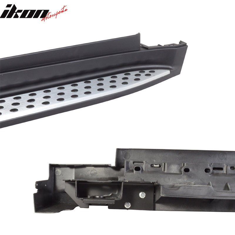 2006-2011 Benz W164 ML320 ML350 ML550 OE Silver Running Board Aluminum