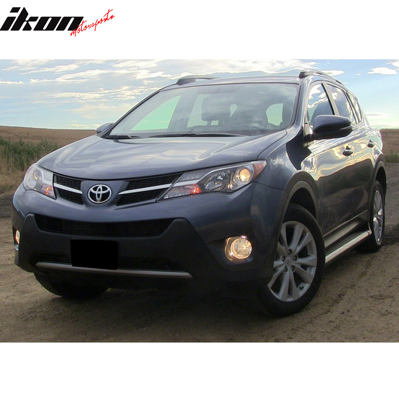 2013-2016 Toyota RAV4 OE Style Black Running Board Side Step Aluminum