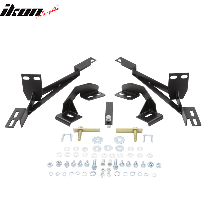 2013-2016 Toyota RAV4 OE Style Black Running Board Side Step Aluminum