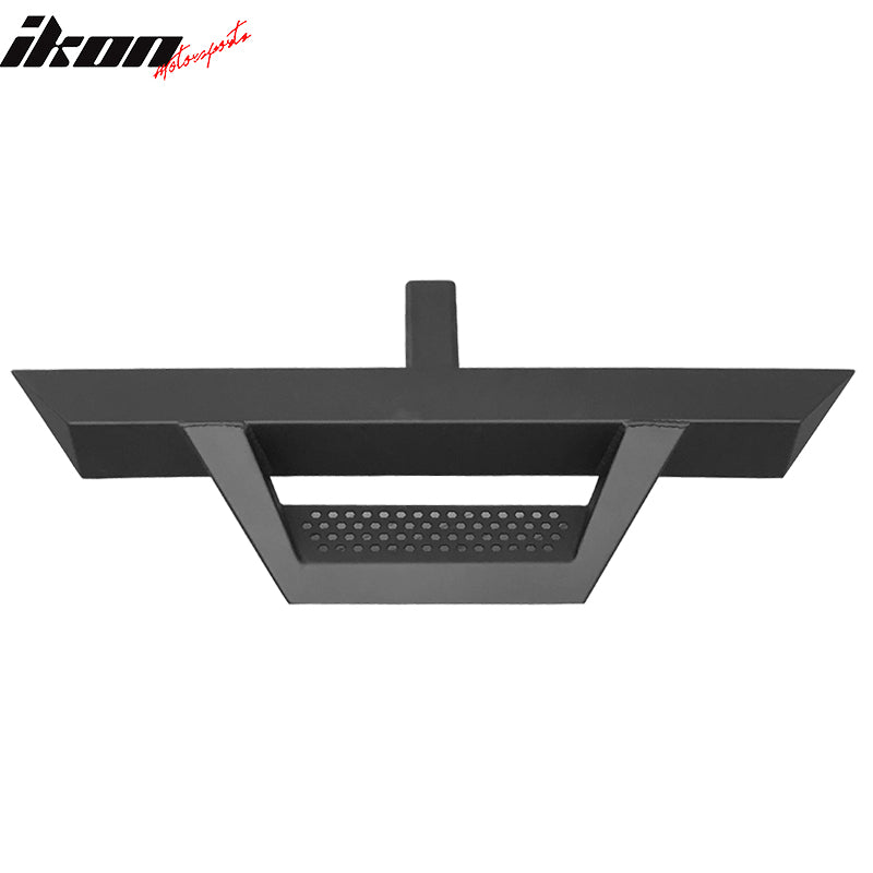 Universal Pick Up Trunk V2 Black Powder Coated Step Bumper Guard Steel