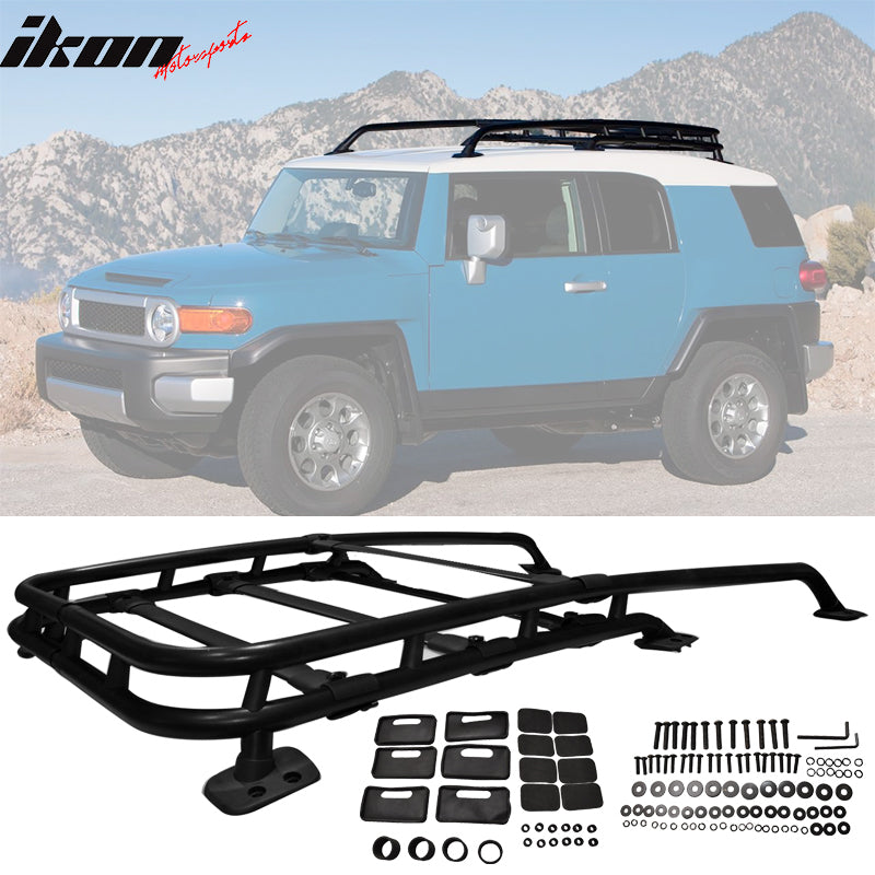 2007-2014 Toyota Fj Cruiser OE Roof Cross Bar Luggage Carrier Aluminum