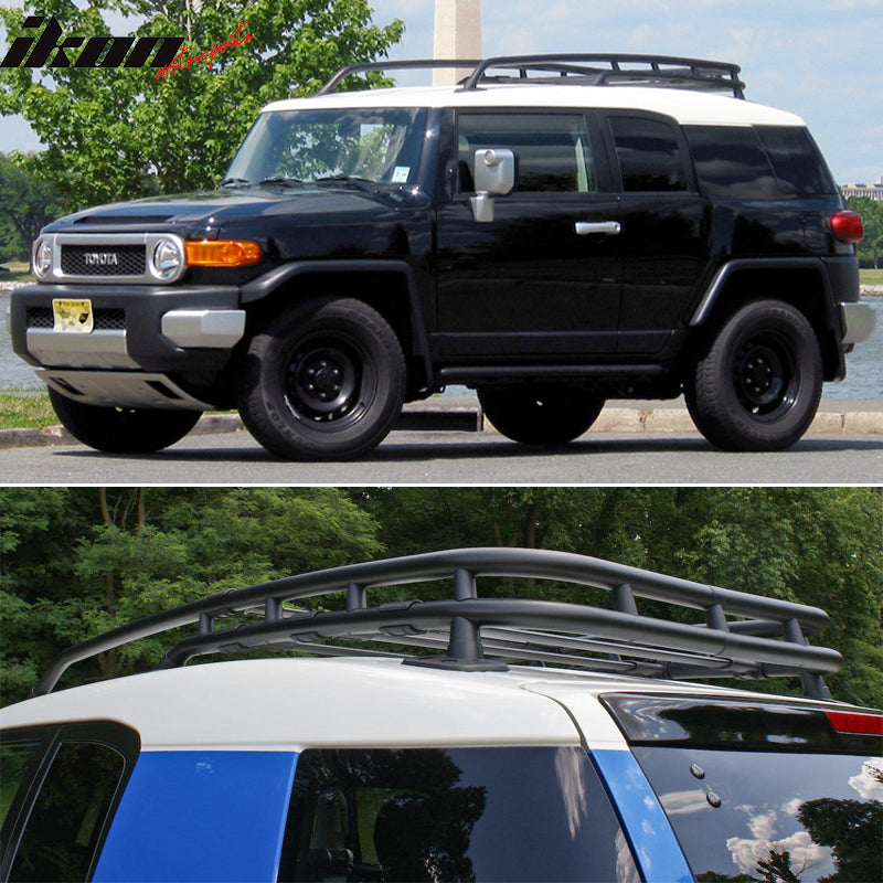 2007-2014 Toyota Fj Cruiser OE Roof Cross Bar Luggage Carrier Aluminum