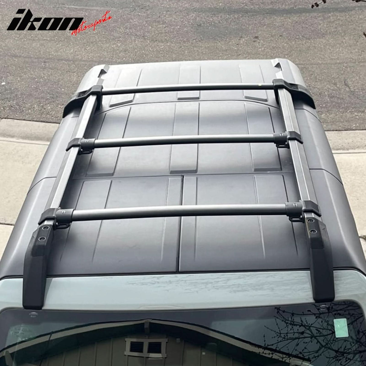 2021-2025 Ford Bronco Top Roof Rack Cargo Carrier Crossbar Aluminum