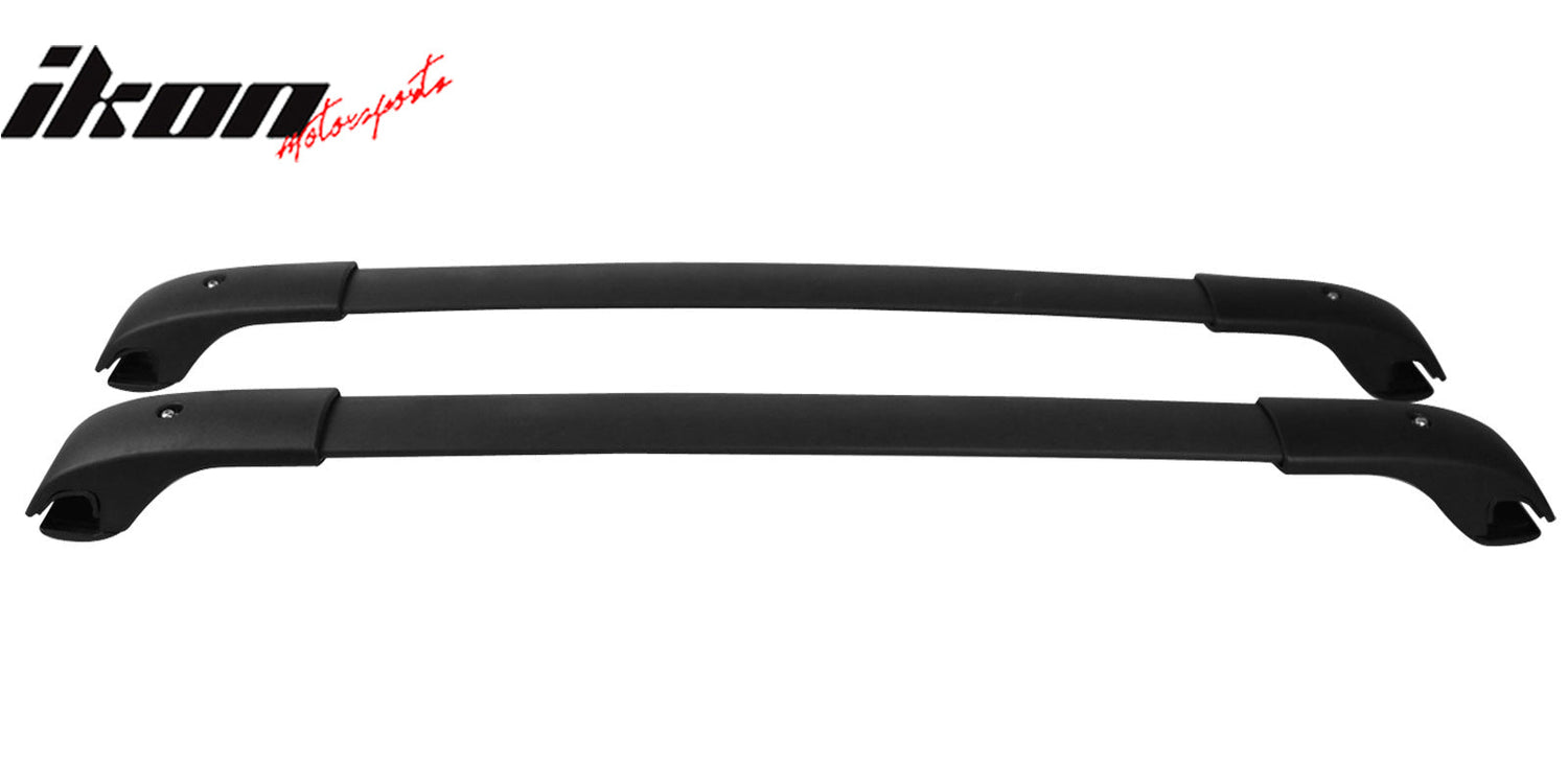 2012-2016 Subaru Impreza XV Crosstrek Unpainted Black Roof Rack Cross