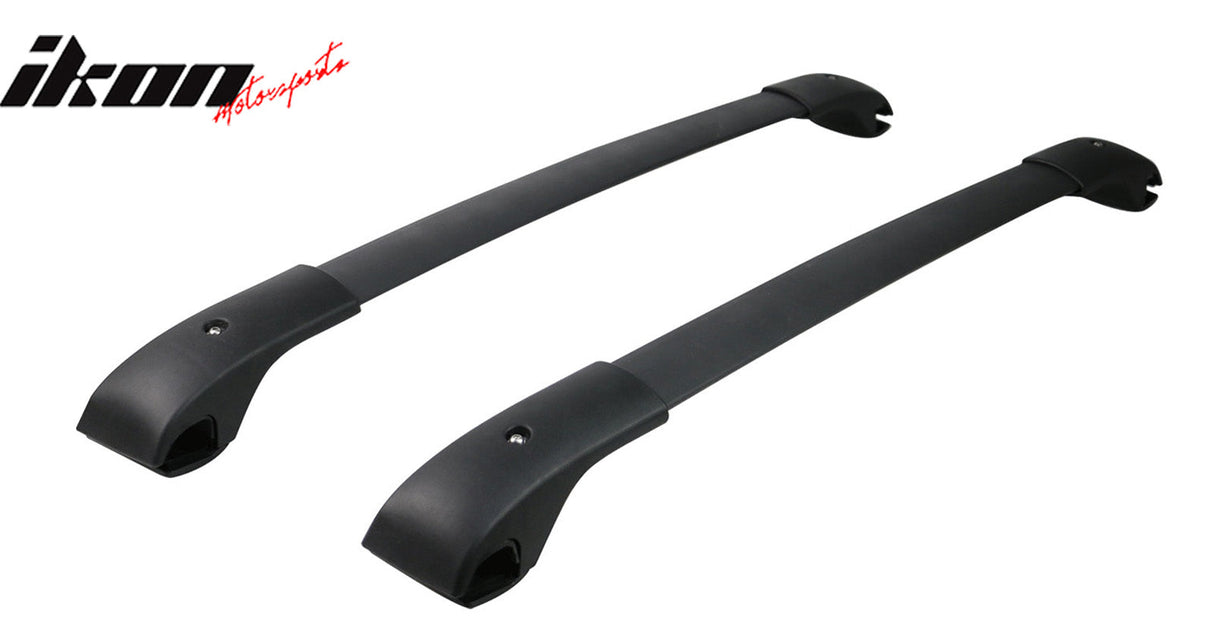 2012-2016 Subaru Impreza XV Crosstrek Unpainted Black Roof Rack Cross