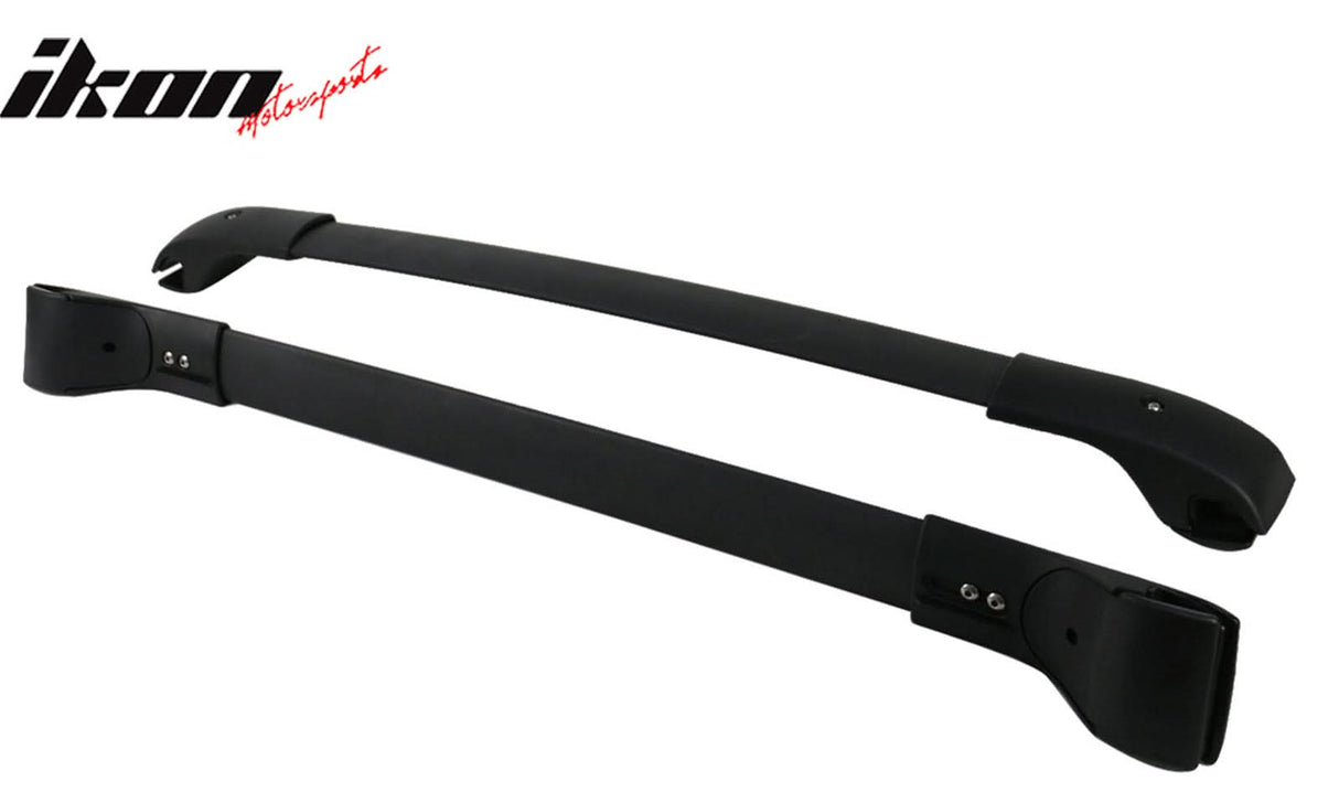2012-2016 Subaru Impreza XV Crosstrek Unpainted Black Roof Rack Cross