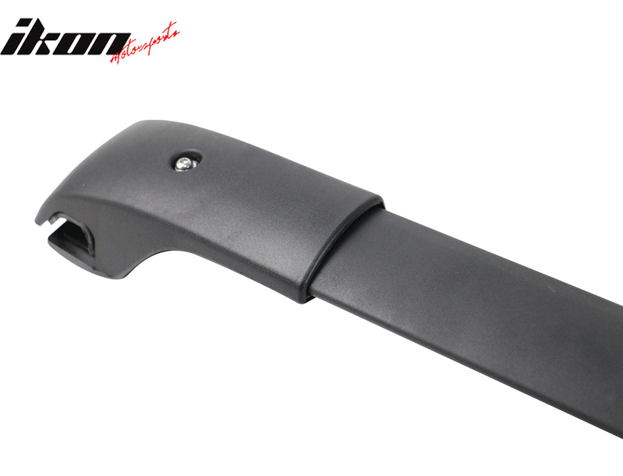 2012-2016 Subaru Impreza XV Crosstrek Unpainted Black Roof Rack Cross