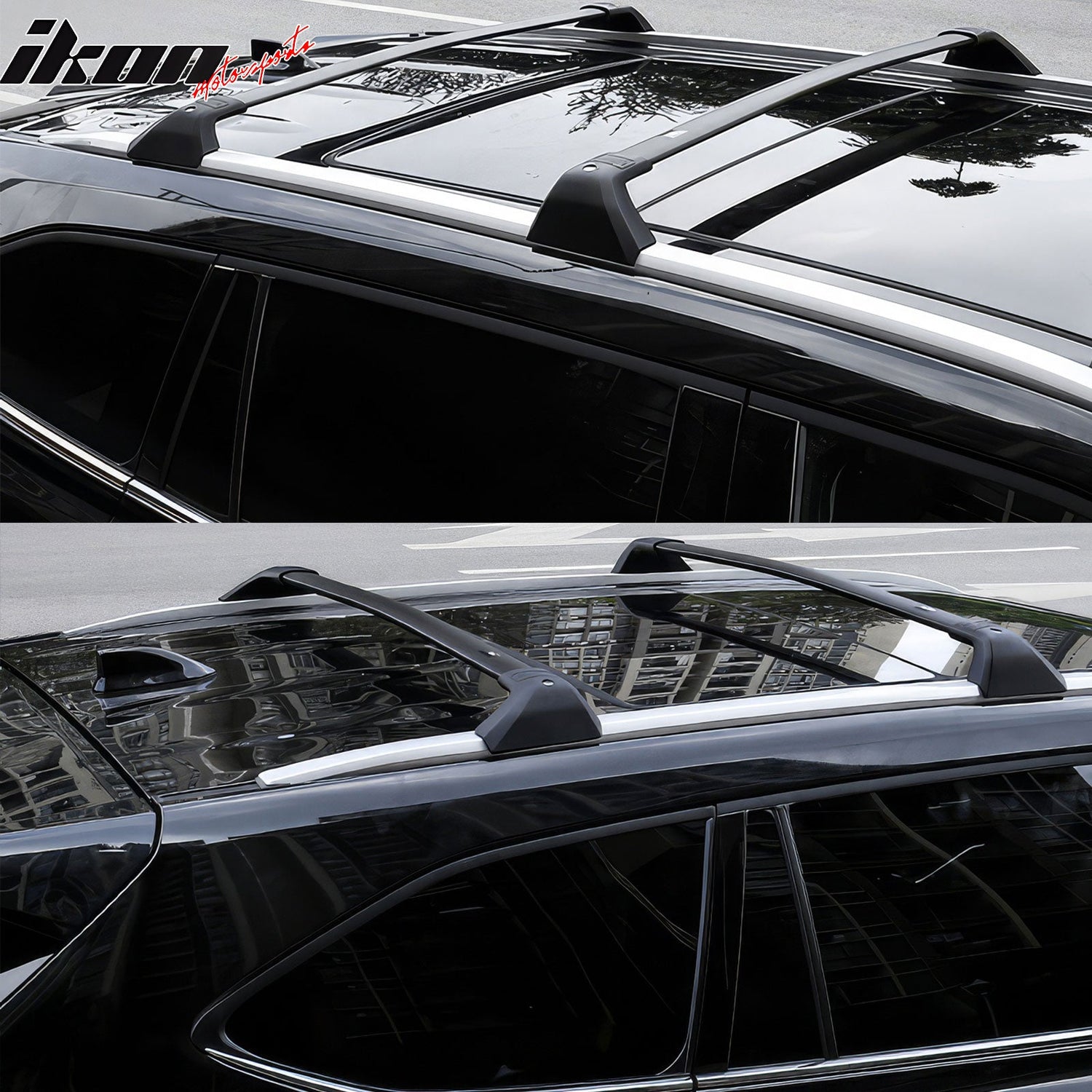 2020-2024 Toyota Highlander Roof Rack Cargo Carrier Cross Bar Aluminum