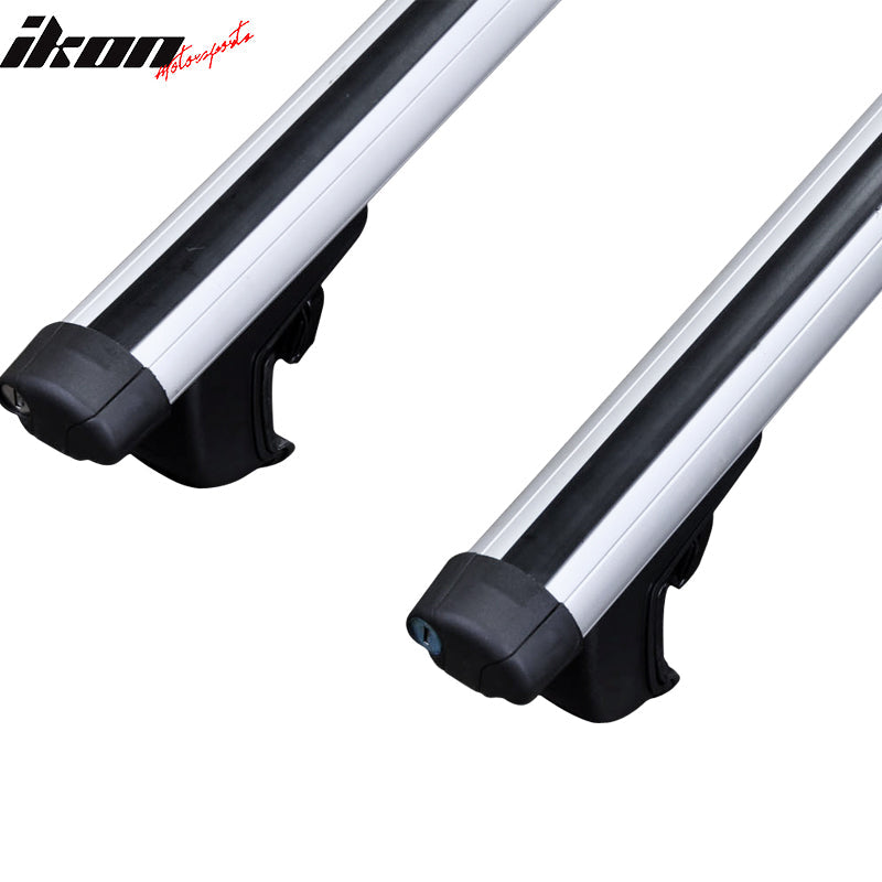 Universal Silver Roof Rack Cross Bar Cargo Luggage Carrier Aluminum