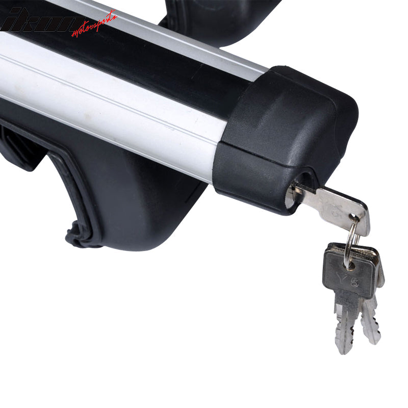 Universal Silver Roof Rack Cross Bar Cargo Luggage Carrier Aluminum