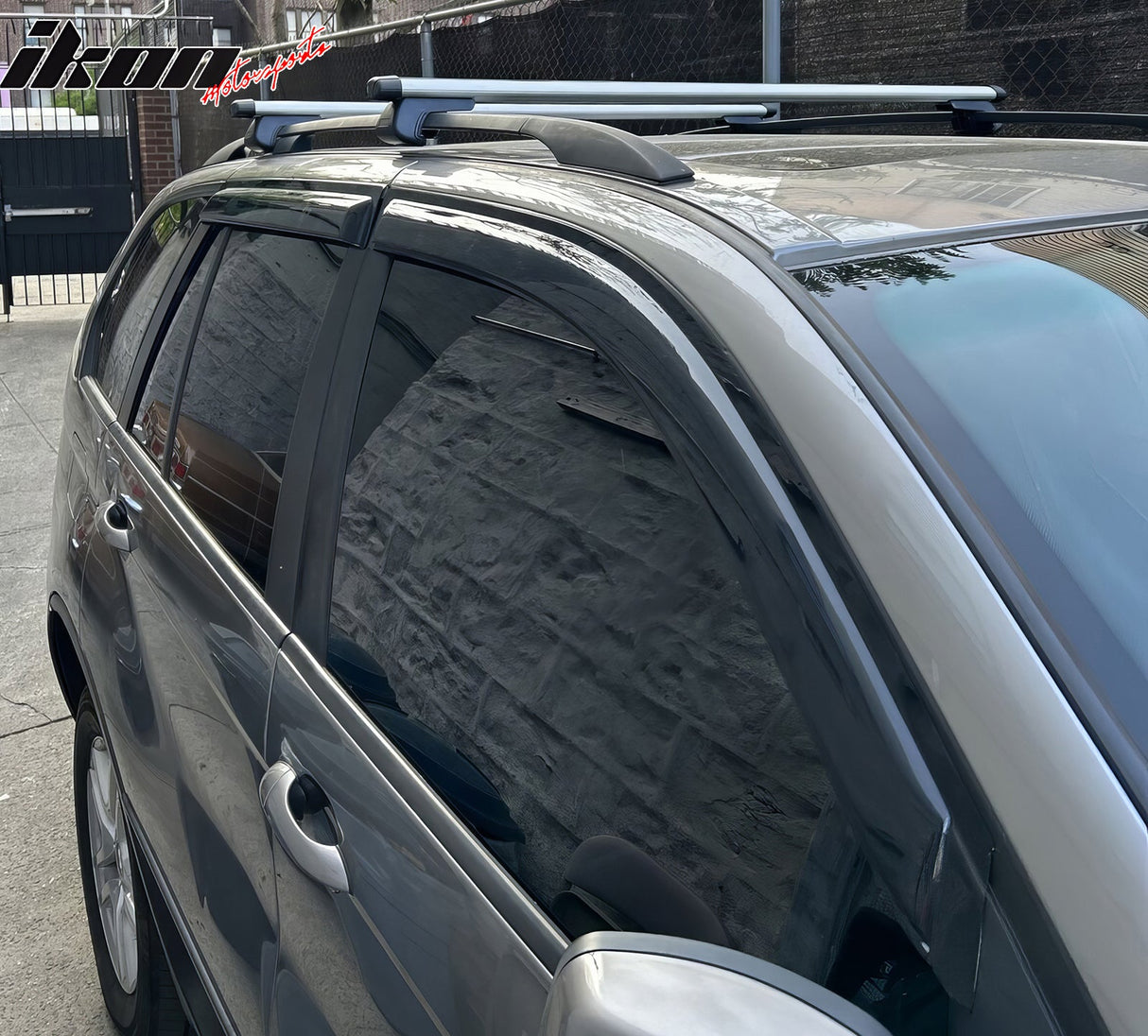 Universal Silver Roof Rack Cross Bar Cargo Luggage Carrier Aluminum