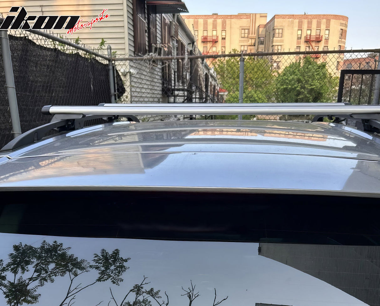 Universal Silver Roof Rack Cross Bar Cargo Luggage Carrier Aluminum