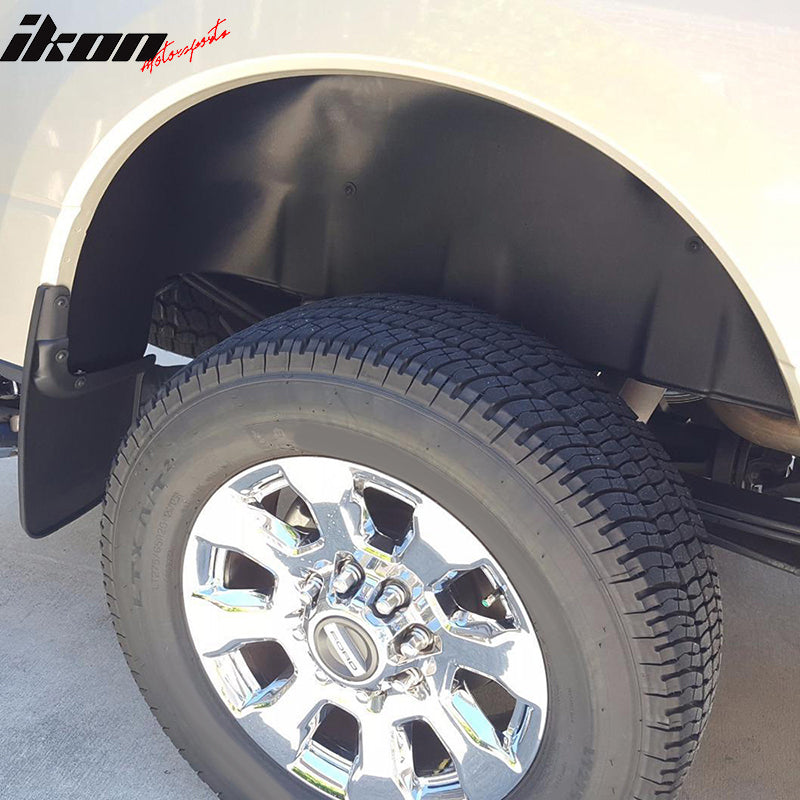 2017-2020 Ford F-250 F-350 OE Black Rear Wheel Guards Fender Liner PP