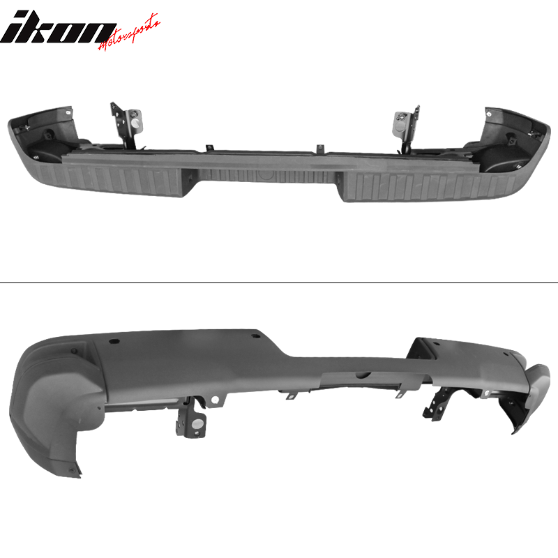 2014-2018 Silverado GMC Sierra 1500 Rear Step Bumper w/ Sensor Holes