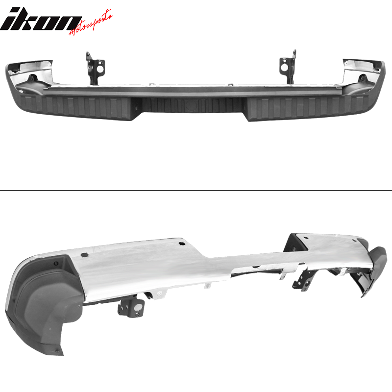 2014-2018 Silverado GMC Sierra 1500 Rear Step Bumper w/ Sensor Holes