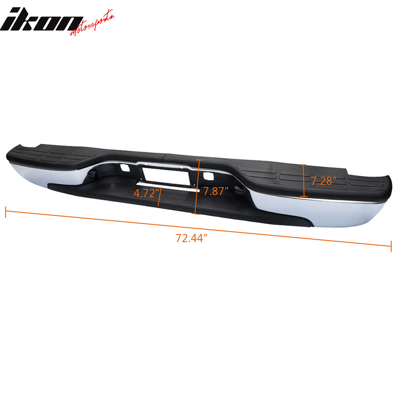 1999-2006 Chevy Silverado Sierra Fleetside Rear Step Bumper Steel