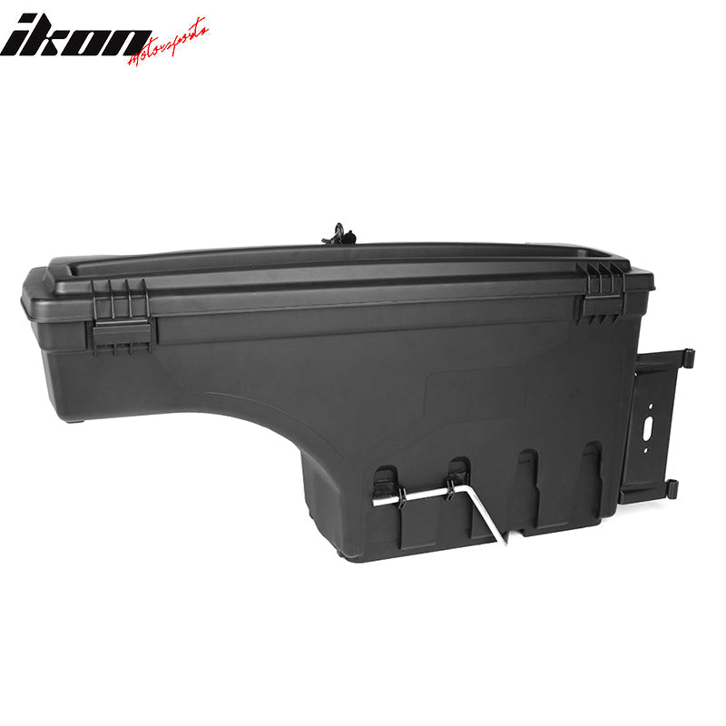 2007-2019 Toyota Tundra Black Truck Bed Storage Box Driver Side ABS