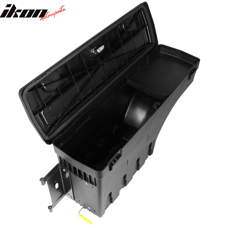 2007-2019 Toyota Tundra Black Truck Bed Storage Box Driver Side ABS