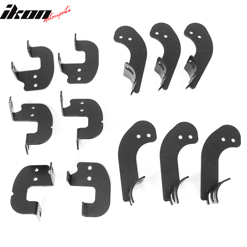 2017-2022 Ford F-250 Superduty Super Cab BCK Style Black Running Board