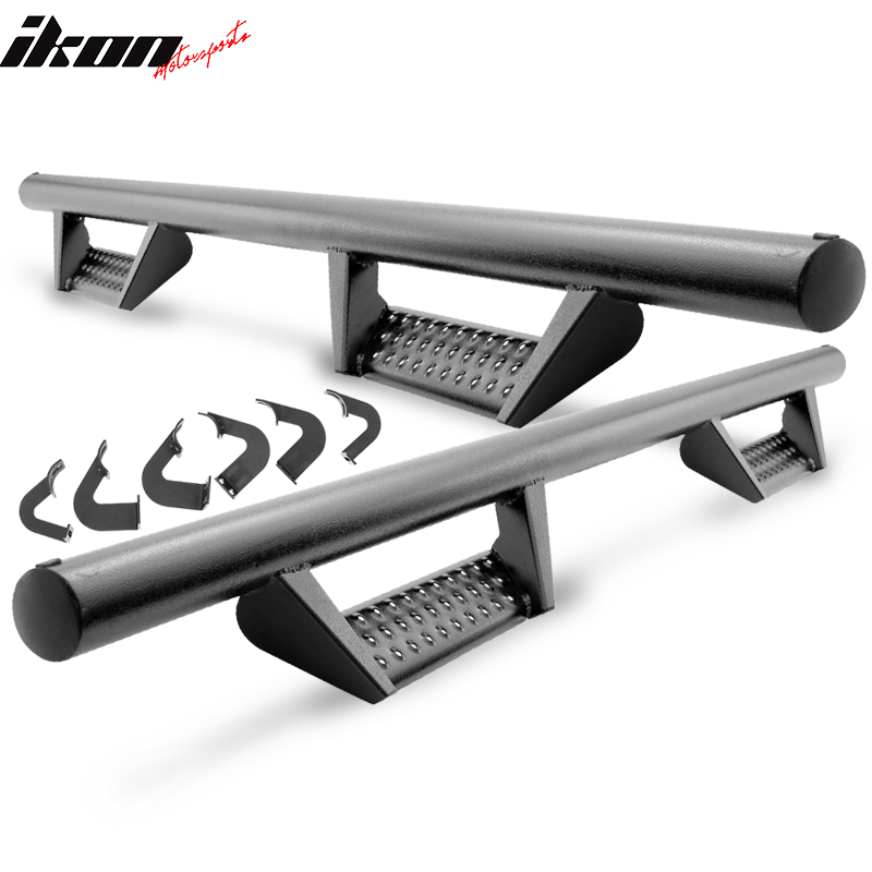 2005-2022 Toyota Tacoma Double Cab BCK Style Black Running Boards