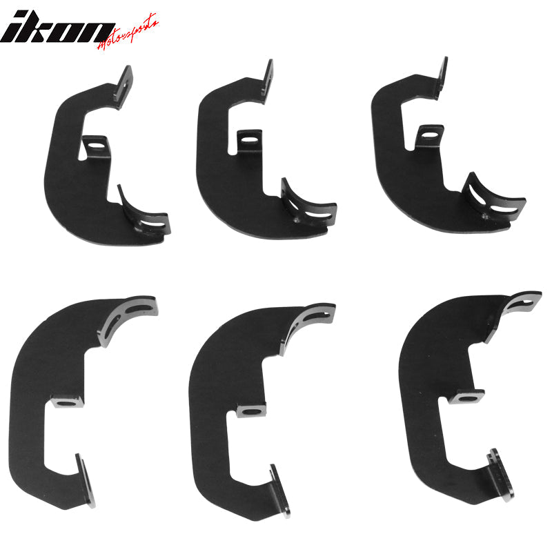 2007-2018 Chevy Silverado Extended Cab BCT Style Black Running Boards