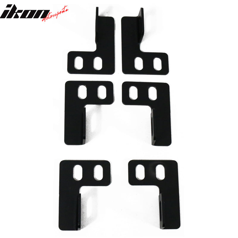 2009-2023 Dodge Ram Crew Cab BCT Style Black Running Boards Side Step