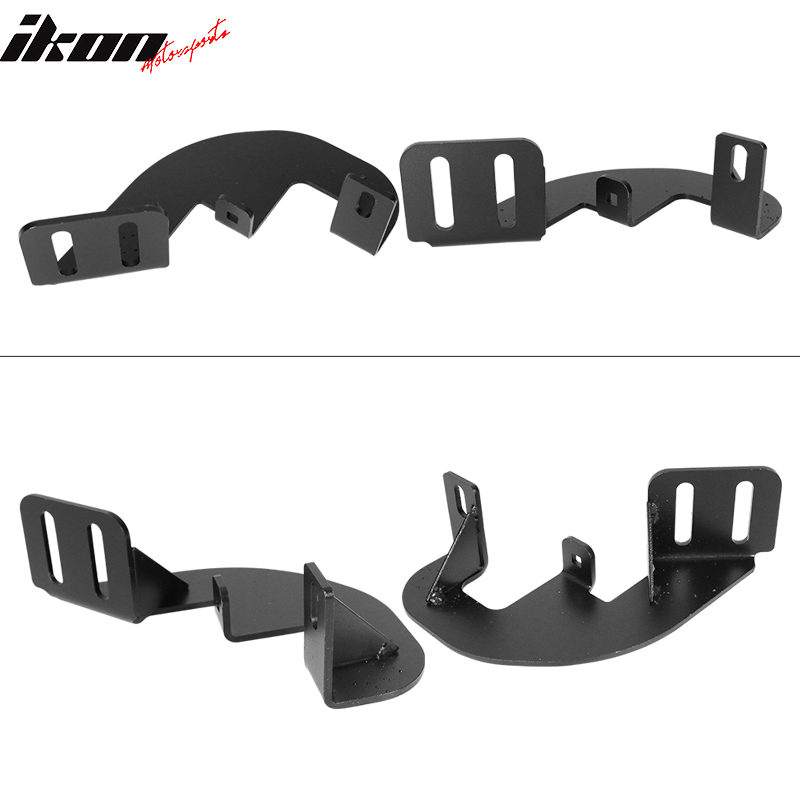 2015-2022 Ford F-150 SuperCrew Cab BZ Black Running Boards Side Steps