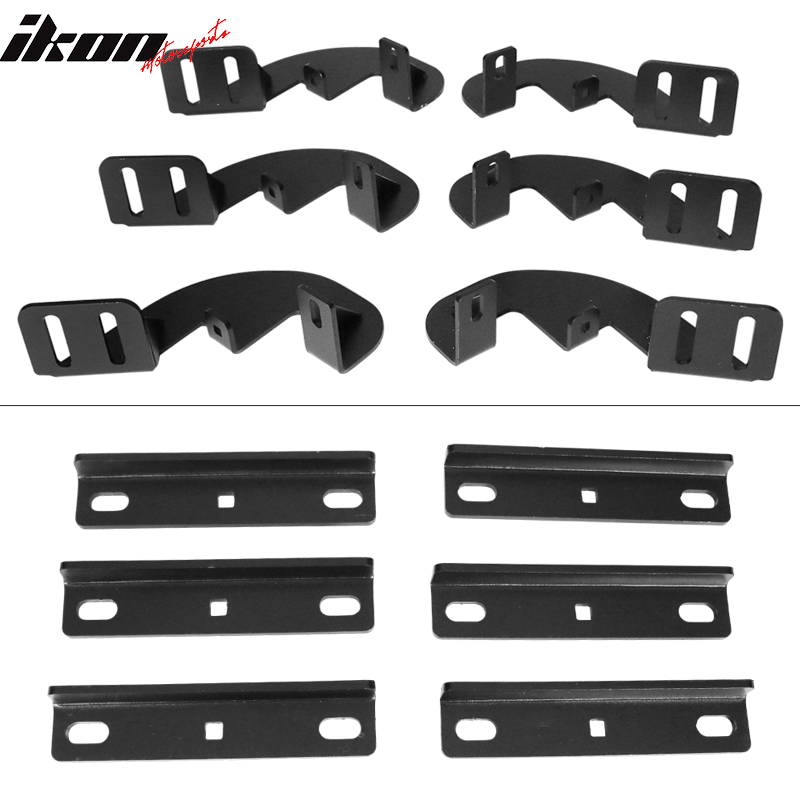 2017-2022 Ford F-250 Superduty Super Cab BZ Style Black Running Boards