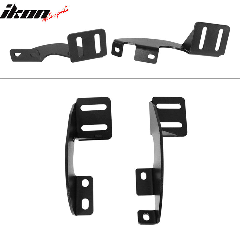 2007-2021 Toyota Tundra Crew Double Cab BZ Style Black Running Boards