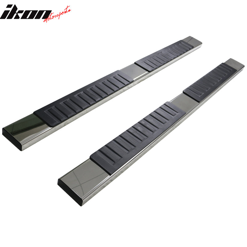 2007-2018 Chevy Silverado 1500 Crew Cab OE Side Running Board Steel