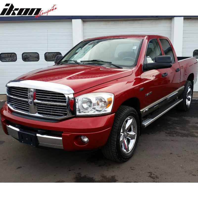 Fits 02-08 Dodge Ram Quad Cab 78in Ram OE Step Bars Running Boards SS