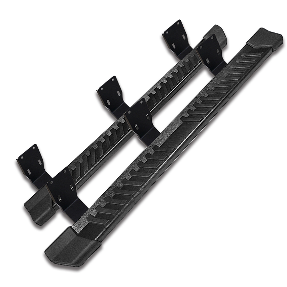 1999-2016 Ford F-250 Super Duty V Type Running Boards Stainless Steel