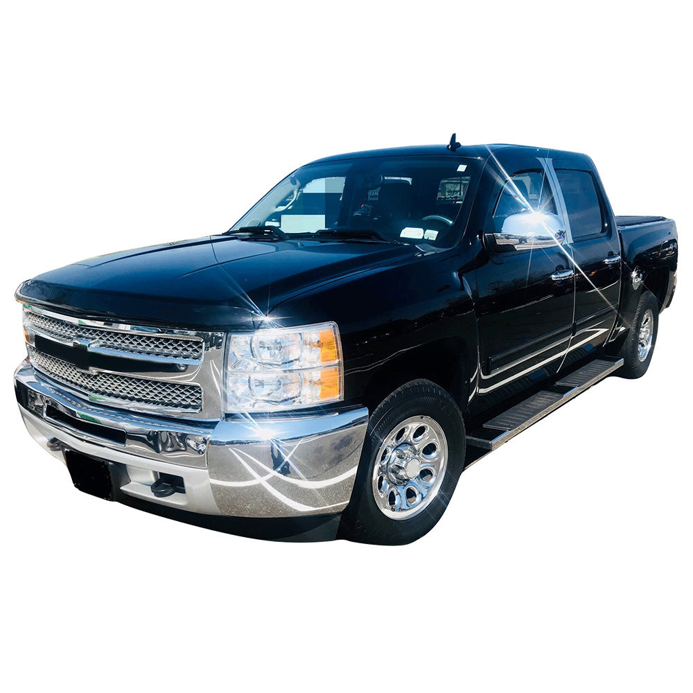 2007-2018 Chevy Silverado 1500 Crew Cab OE Side Running Board Steel