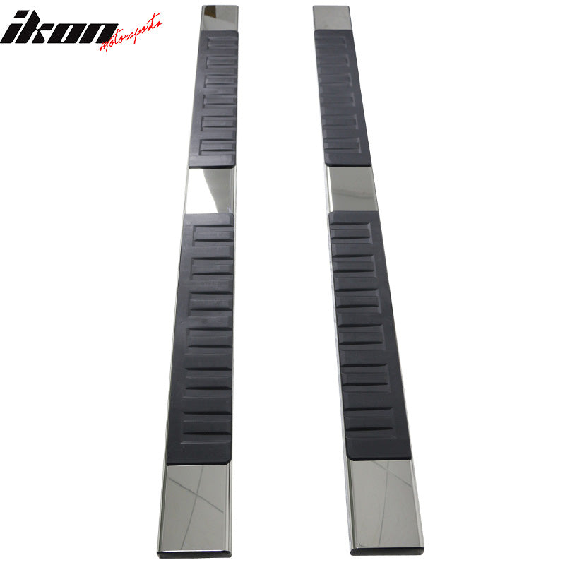 2007-2018 Chevy Silverado 1500 Crew Cab OE Side Running Board Steel