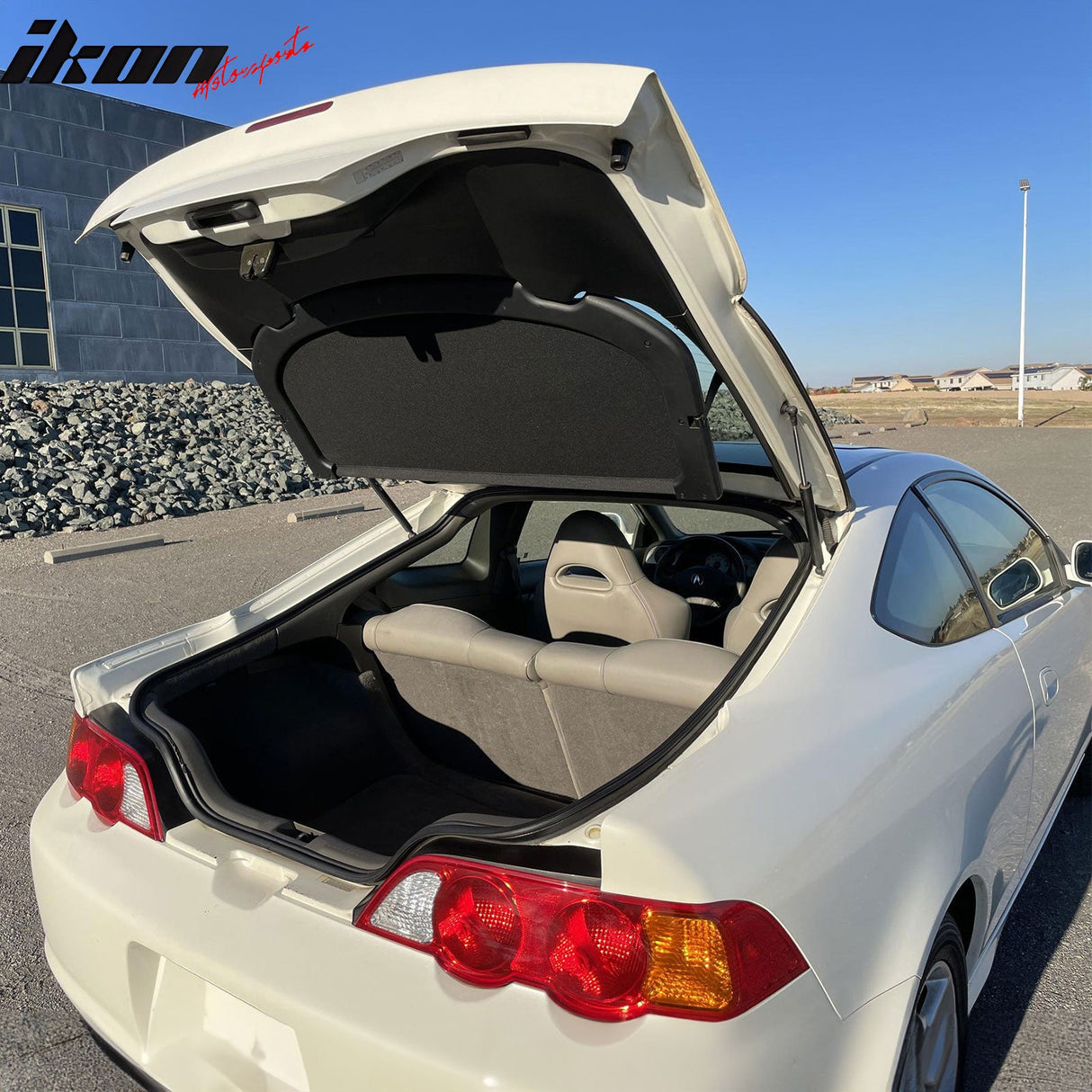 2002-2006 Acura RSX OEM Style Black Retractable Cargo Cover