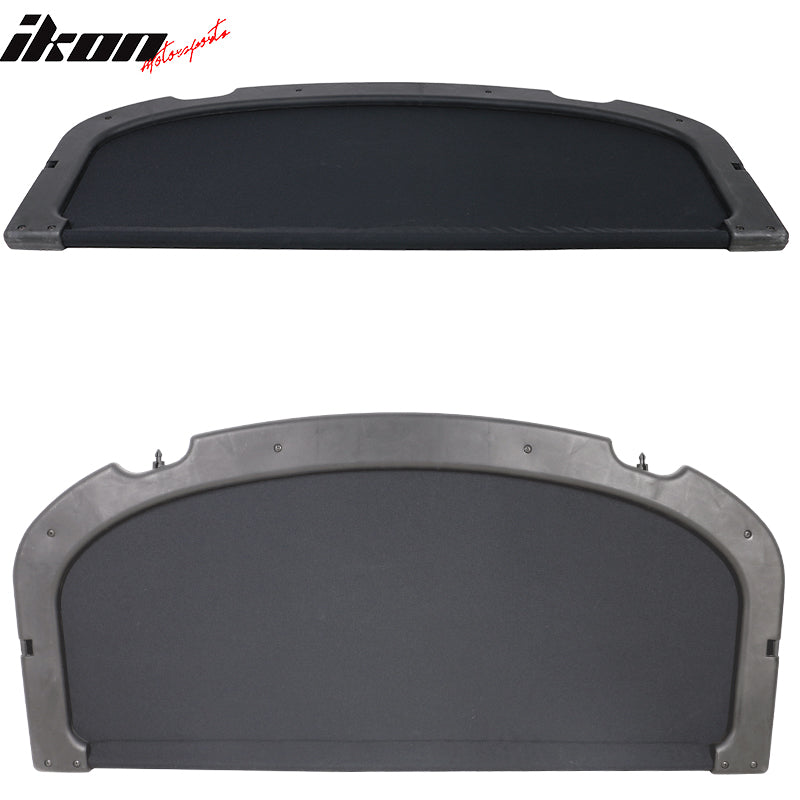 2002-2006 Acura RSX OEM Style Black Retractable Cargo Cover