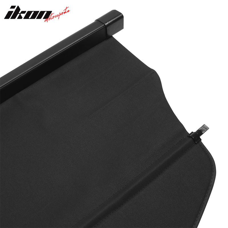 2019-2025 Acura RDX Black Tonneau Cargo Shade Cover Vinyl Aluminum Rod
