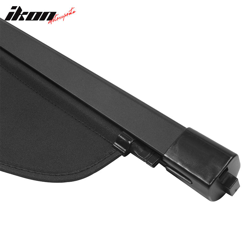 2019-2025 Acura RDX Black Tonneau Cargo Shade Cover Vinyl Aluminum Rod