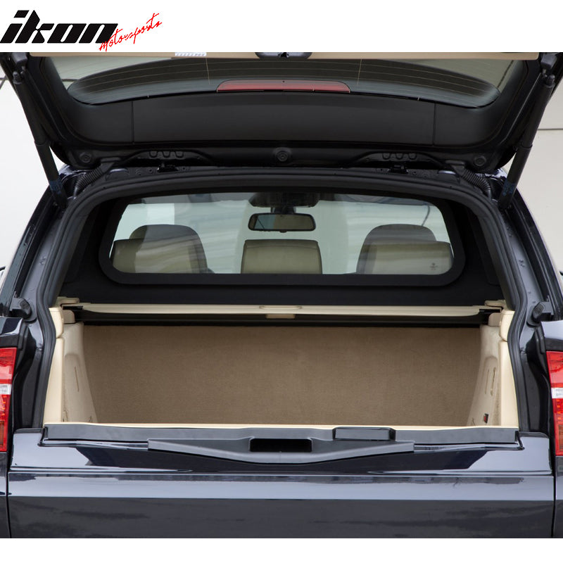 2007-2013 BMW E70 X5 Retractable Rear Trunk Luggage Cargo Cover Vinly